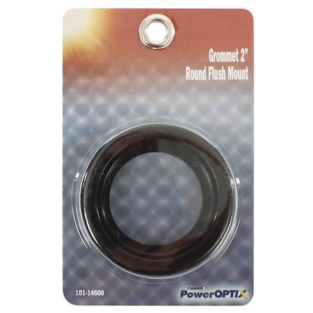 Poweroptix Grommet 2in Round Blk 101-14600
